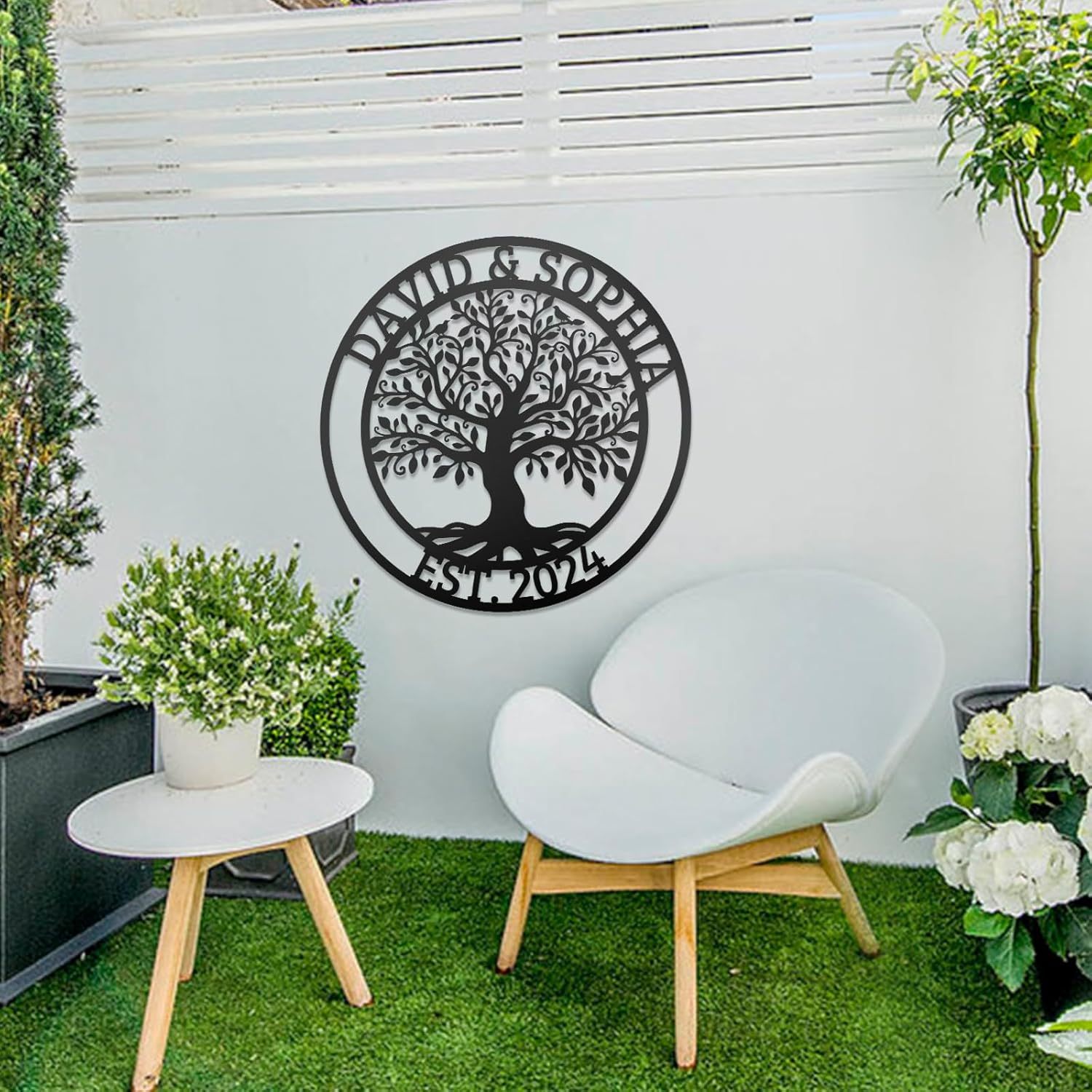 Personalized Campfire Metal Sign , Rustic Outdoor Wall Decor for Campgrounds-MetalsignX