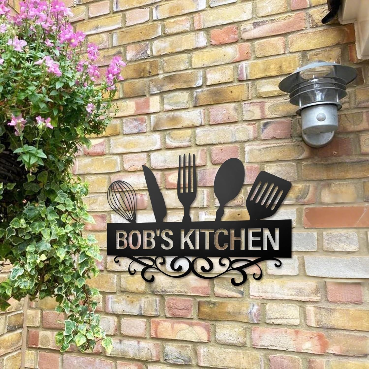 Custom Garden Sign, Vegetable Garden Sign, Personalized Metal Garden Signs for Outdoors-MetalsignX