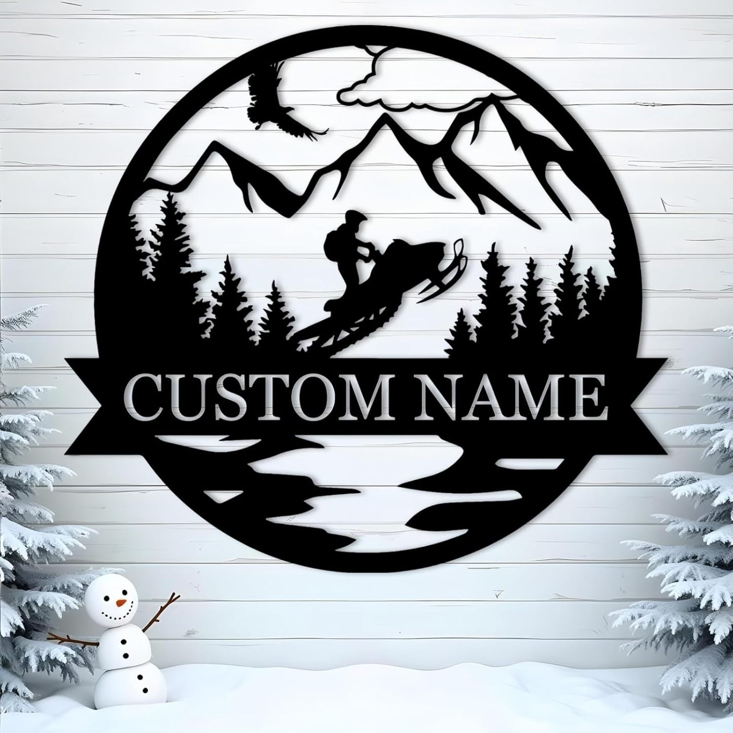 Personalized Lighthouse Metal Sign – Custom Nautical Outdoor Wall Decor for Beach House & Cabin-MetalsignX