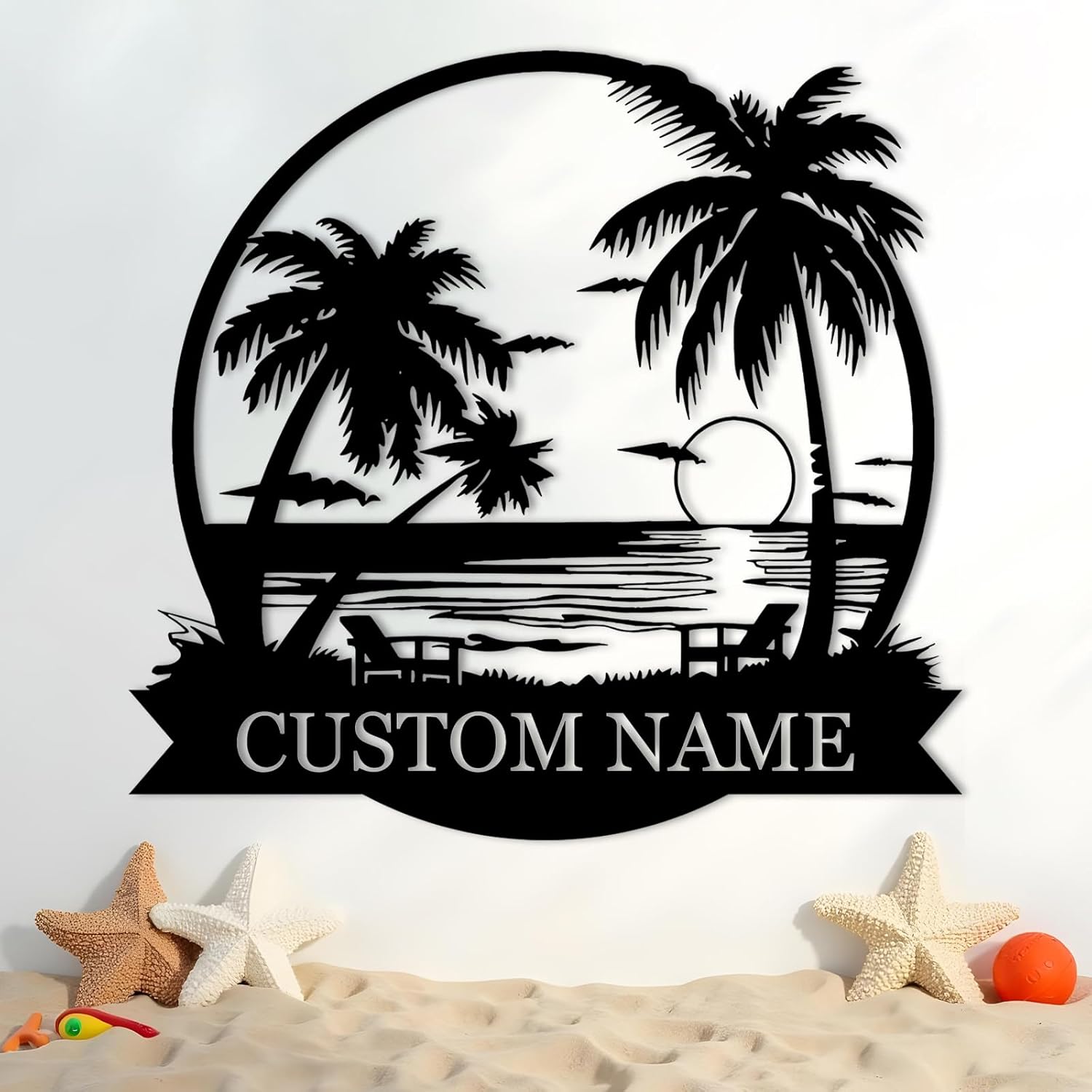 Personalized Lighthouse Metal Sign – Custom Nautical Outdoor Wall Decor for Beach House & Cabin-MetalsignX
