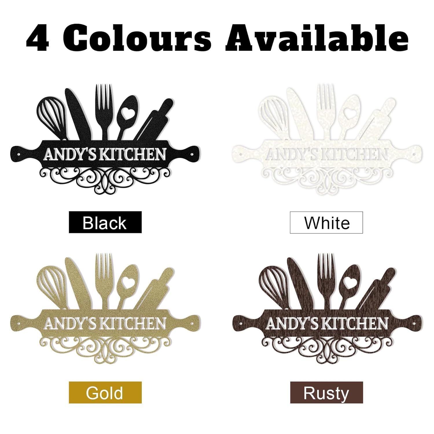 Custom Wine Metal Sign, Hanging Kitchen Wall Decor, Personalized Metal Art for Home & Kitchen-MetalsignX