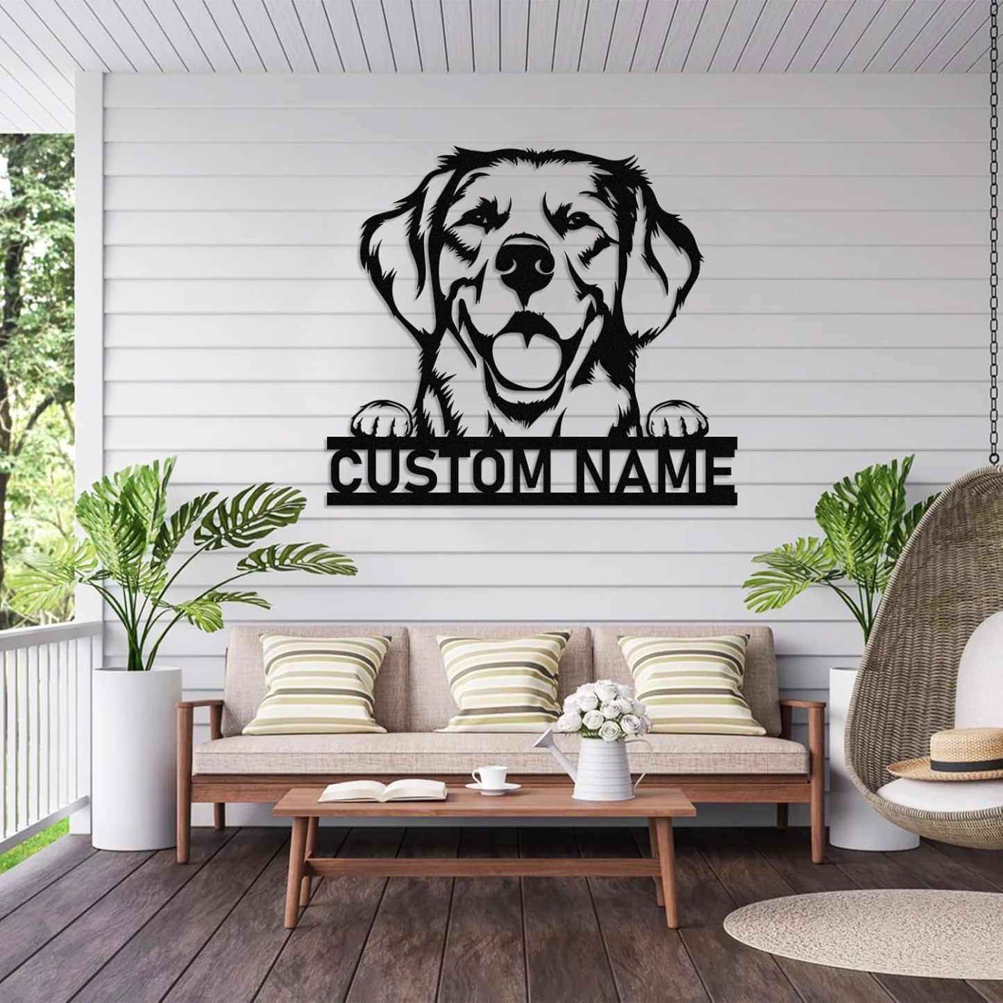 Custom Iron Animal Signs - Personalized Metal Wall Decor with Dragon, Bear, Fox & More-MetalsignX