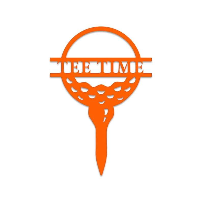 Golf Tee Custom Monogram Metal Sign, Wall Art Decor, Personalized Metal Sign, Personalized Name, Metal Name Sign, Kids Sign, Sports, PGA