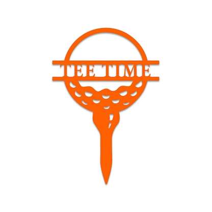 Golf Tee Custom Monogram Metal Sign, Wall Art Decor, Personalized Metal Sign, Personalized Name, Metal Name Sign, Kids Sign, Sports, PGA