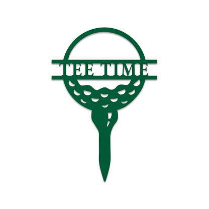 Golf Tee Custom Monogram Metal Sign, Wall Art Decor, Personalized Metal Sign, Personalized Name, Metal Name Sign, Kids Sign, Sports, PGA
