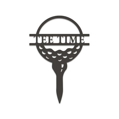 Golf Tee Custom Monogram Metal Sign, Wall Art Decor, Personalized Metal Sign, Personalized Name, Metal Name Sign, Kids Sign, Sports, PGA