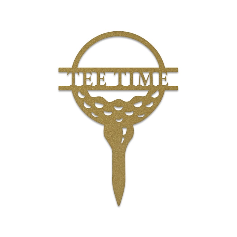 Golf Tee Custom Monogram Metal Sign, Wall Art Decor, Personalized Metal Sign, Personalized Name, Metal Name Sign, Kids Sign, Sports, PGA