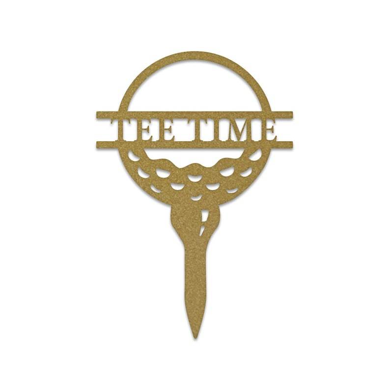 Golf Tee Custom Monogram Metal Sign, Wall Art Decor, Personalized Metal Sign, Personalized Name, Metal Name Sign, Kids Sign, Sports, PGA