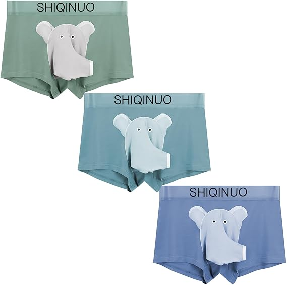 Funny Elephant Men's Underwear