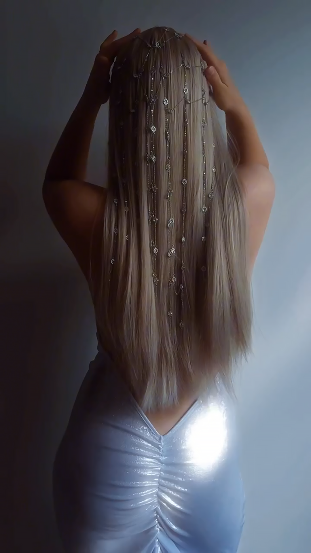 Lilac Fairy Jewel Veil