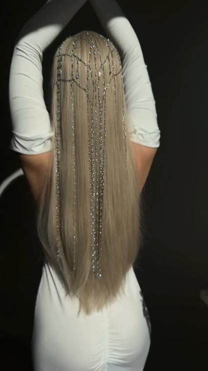 Moonlight Dream Chain Tassel Net Veil