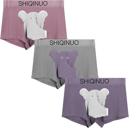 Funny Elephant Men's Underwear