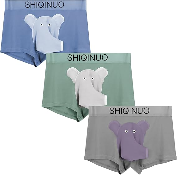 Funny Elephant Men's Underwear