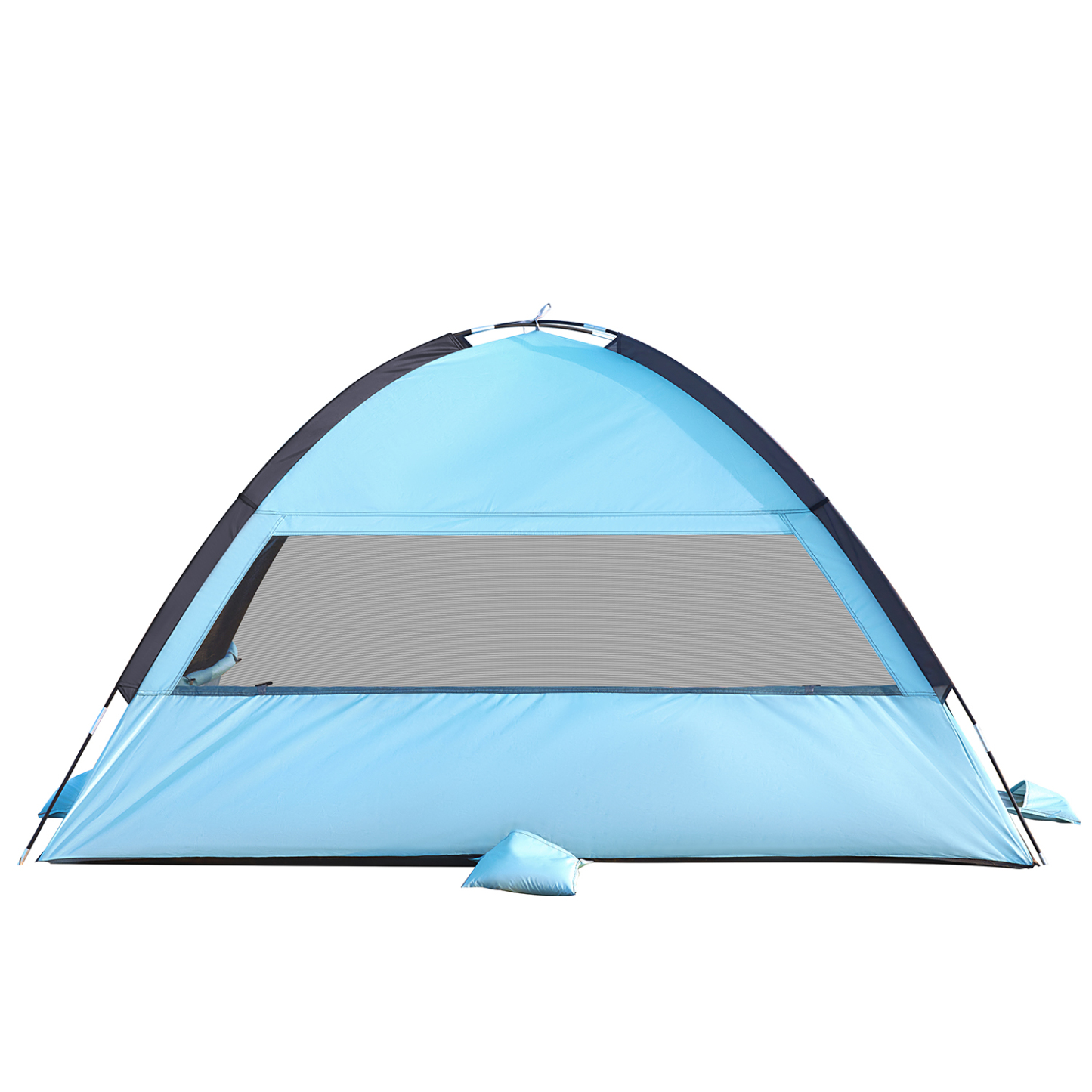 Mizatto 3 Person Beach Tent with uv Protection Instant Sun Shelter for Outdoor Fun