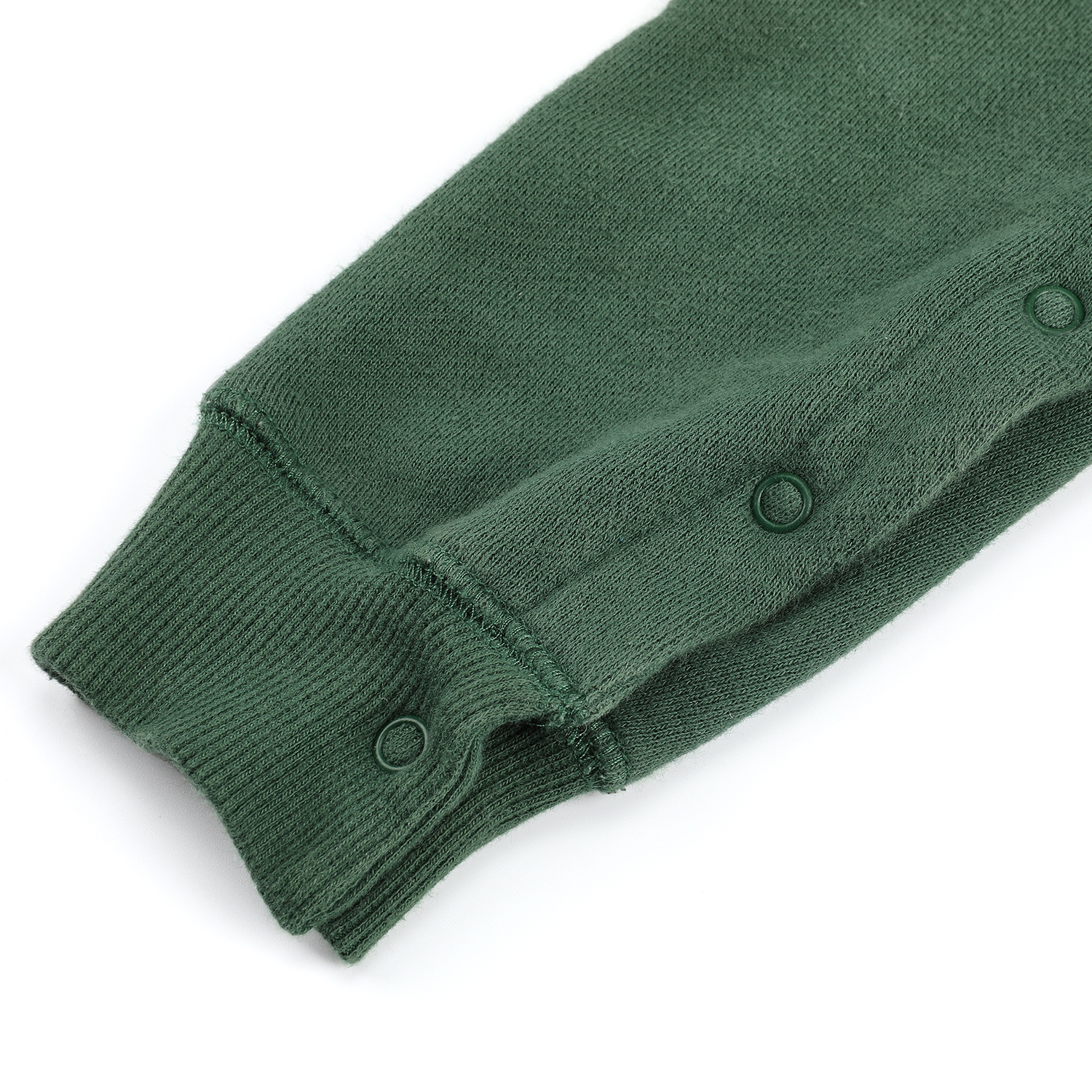 Mommore Green Knit Baby Bodysuit