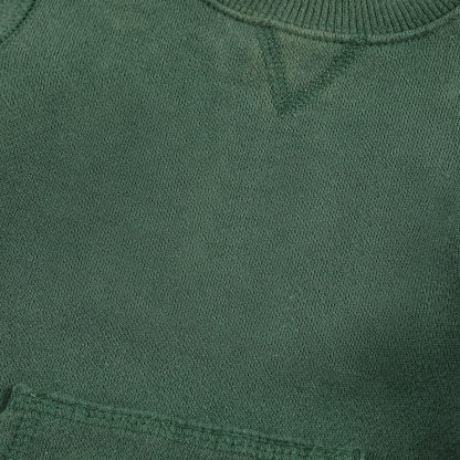 Mommore Green Knit Baby Bodysuit