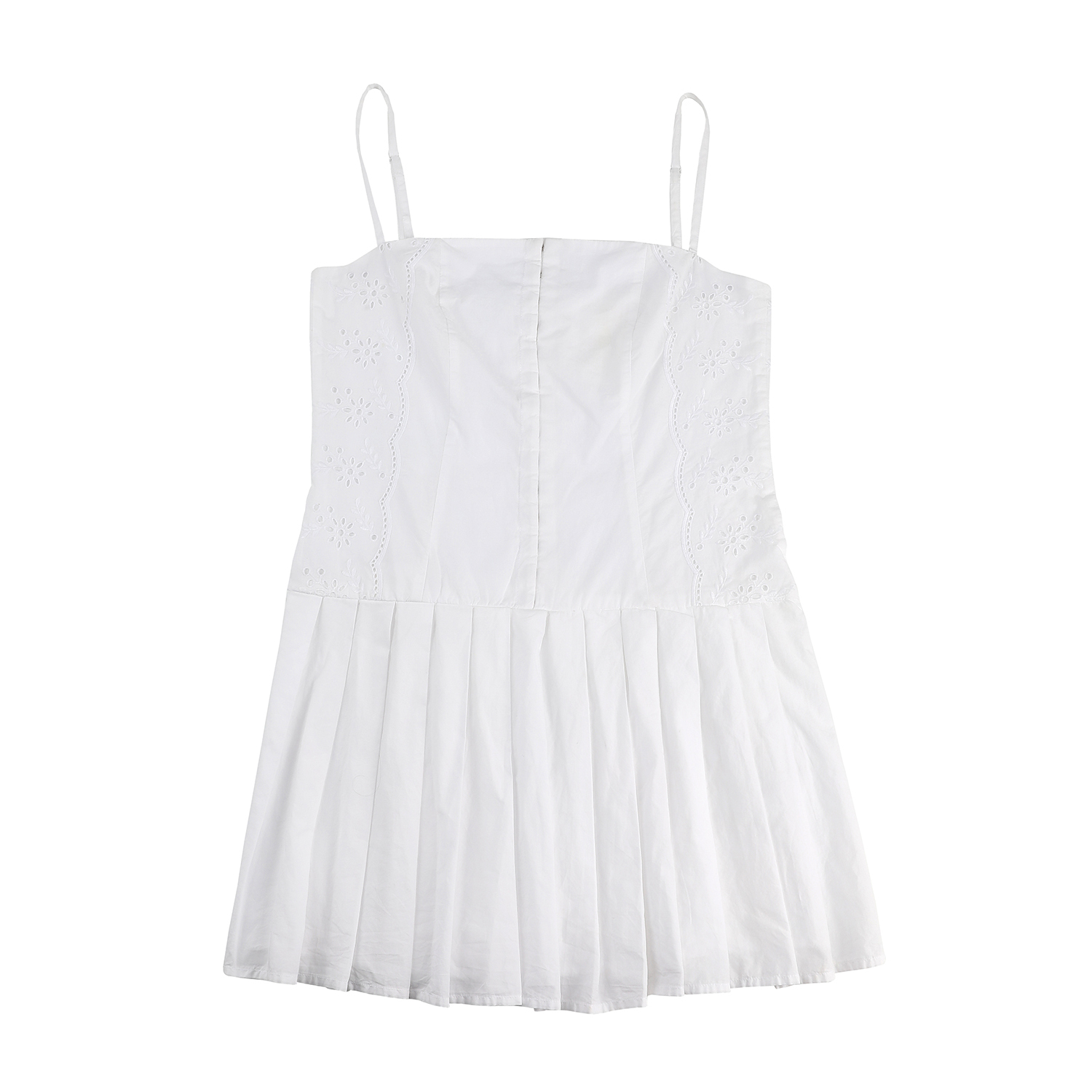 Mommore Womens Pleated Corset Mini Dress Square Neck Spaghetti Strap Bodycon Short Dress