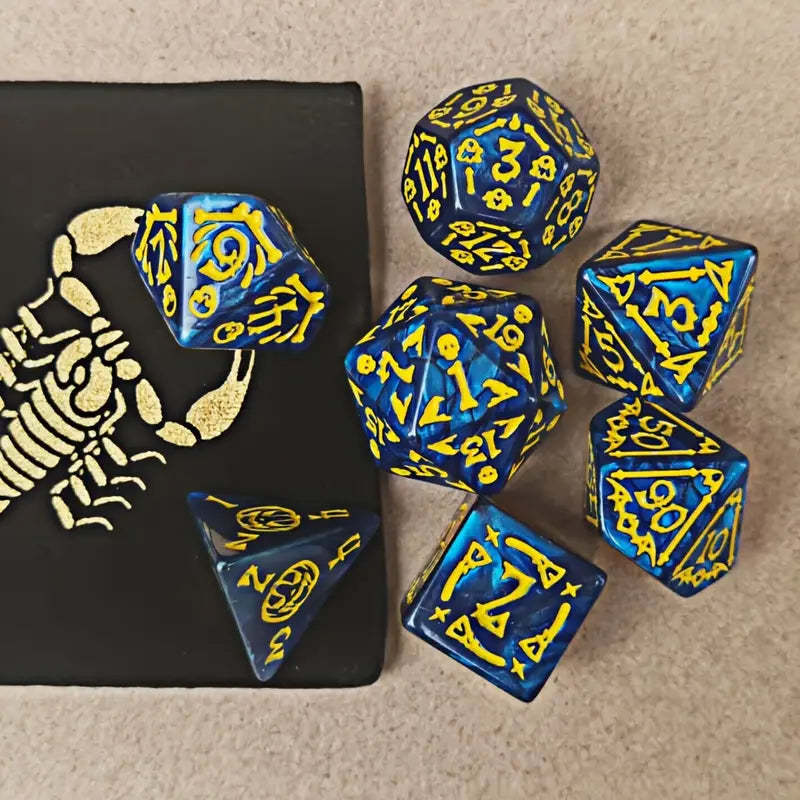 2025 NEW Halloween Pattern Dice Set