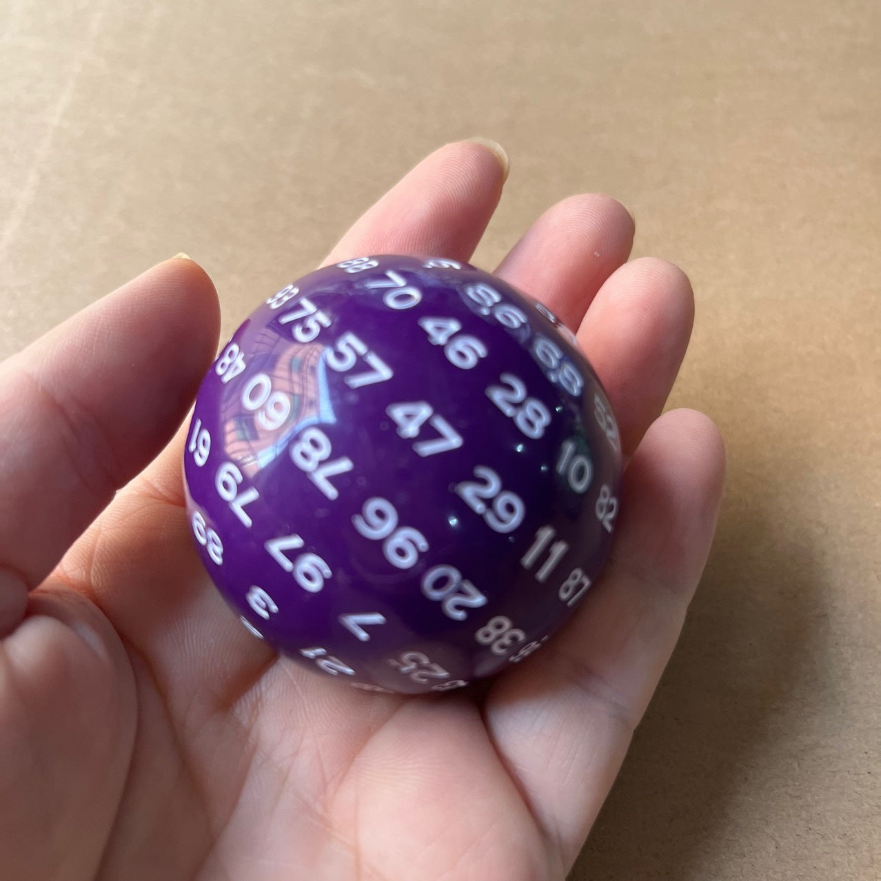FREE Today: D100 Single Oversize Dice (Random Color) | Dungeons and Dragons
