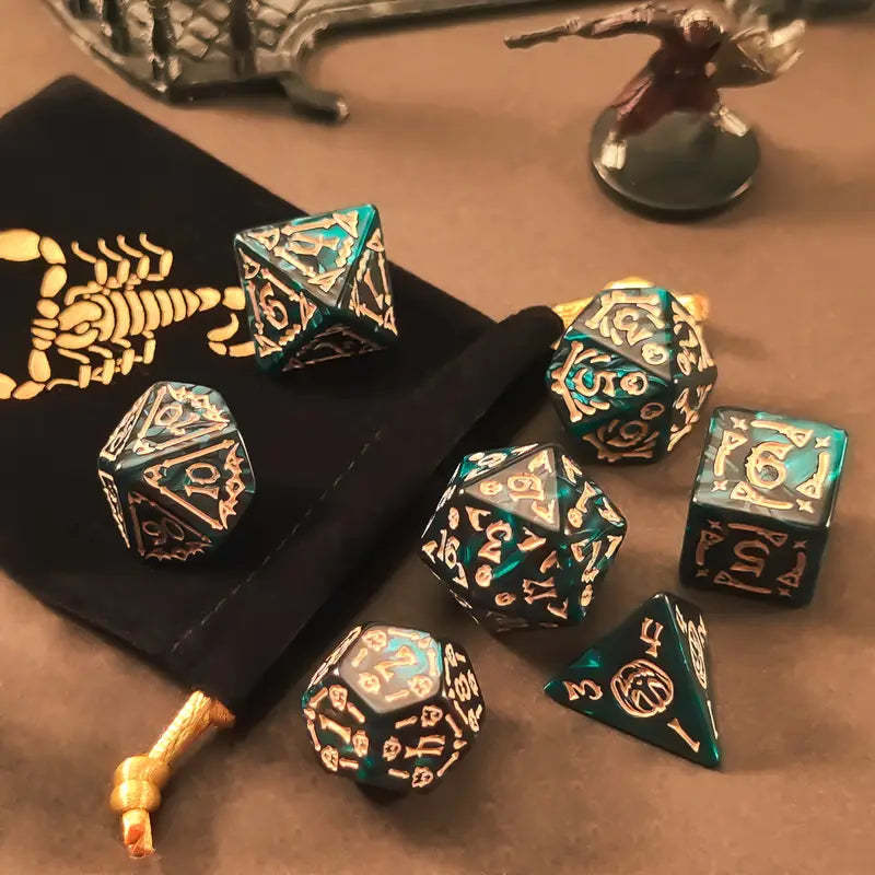 2025 NEW Halloween Pattern Dice Set