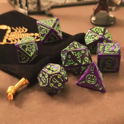 2025 NEW Halloween Pattern Dice Set