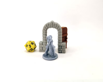 Dungeon Door | 28mm | Dungeons and Dragons Terrain | D&D Terrain
