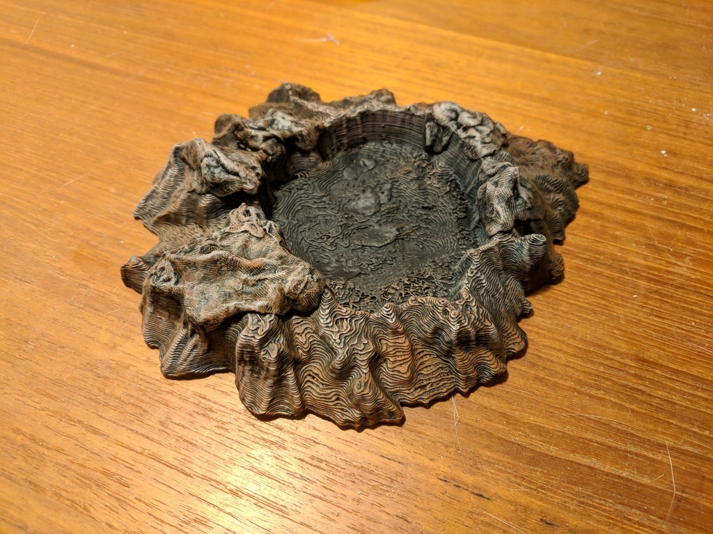 Crater Lake as a Crater for 28mm Gaming