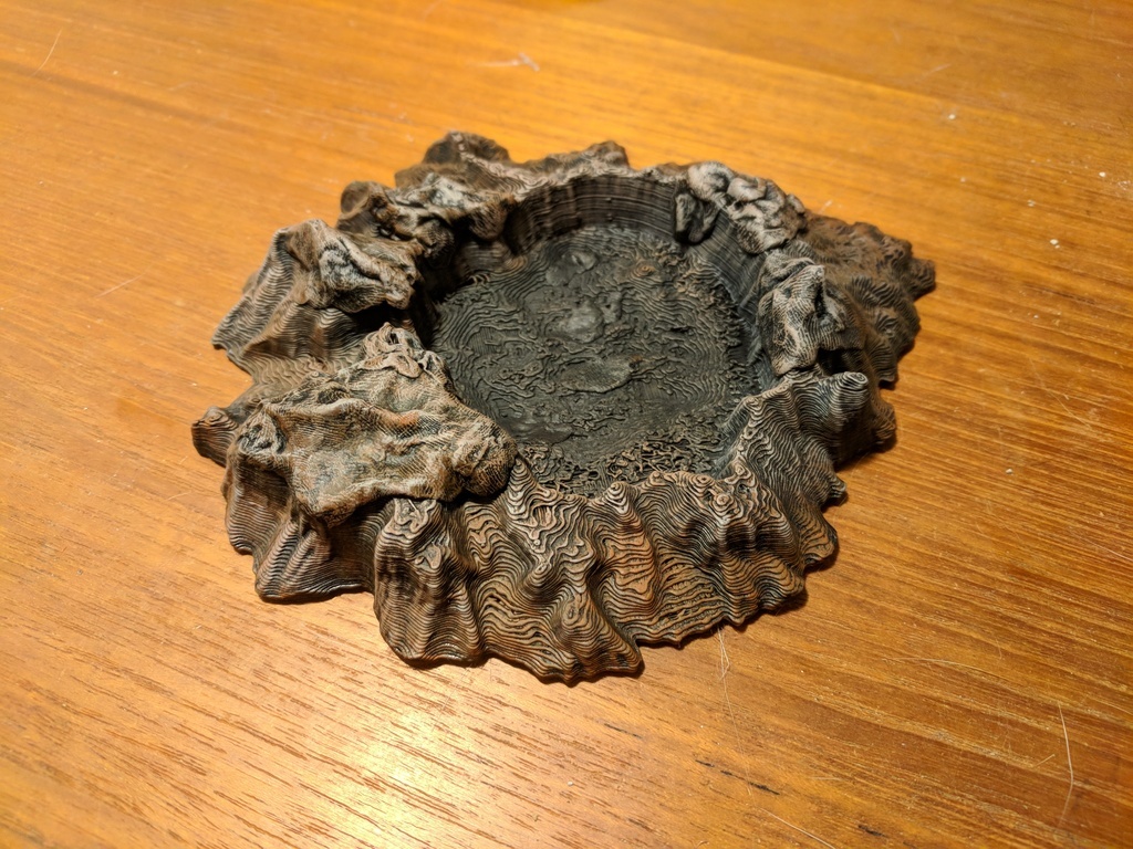 Crater Lake as a Crater for 28mm Gaming