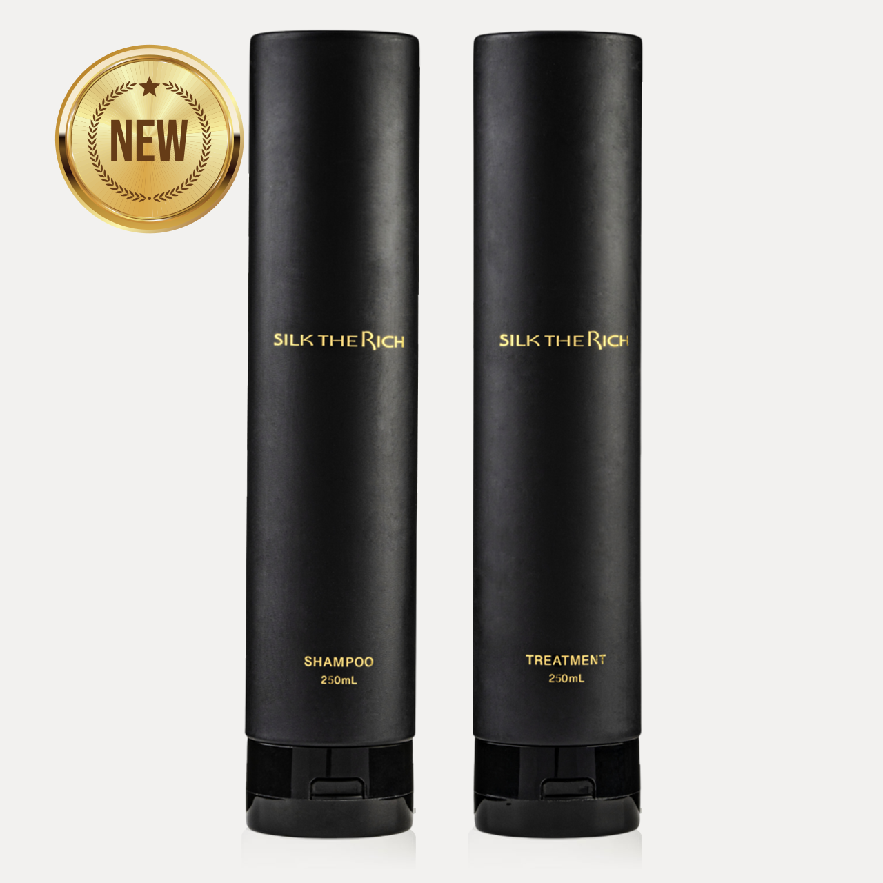 Black - Shampoo & Treatment (Conditioner) – SILK THE RICH