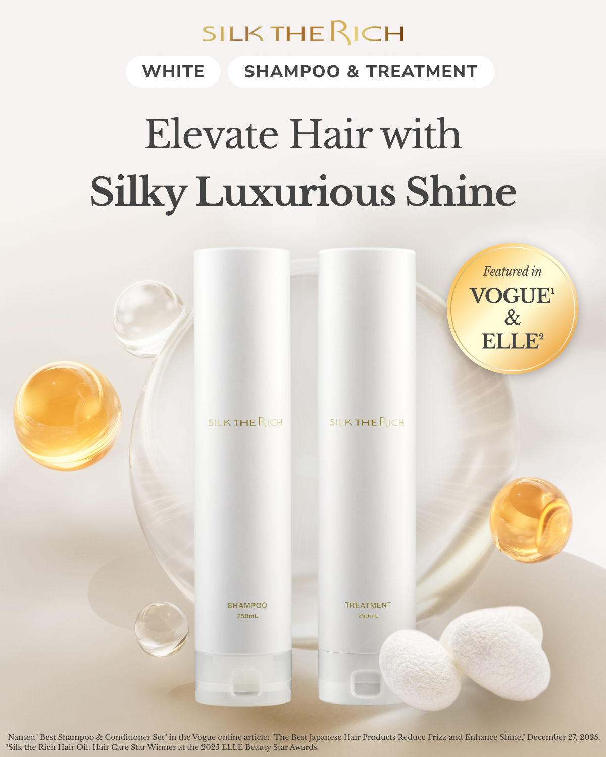 SILK THE RICH Nano-Silk Technology