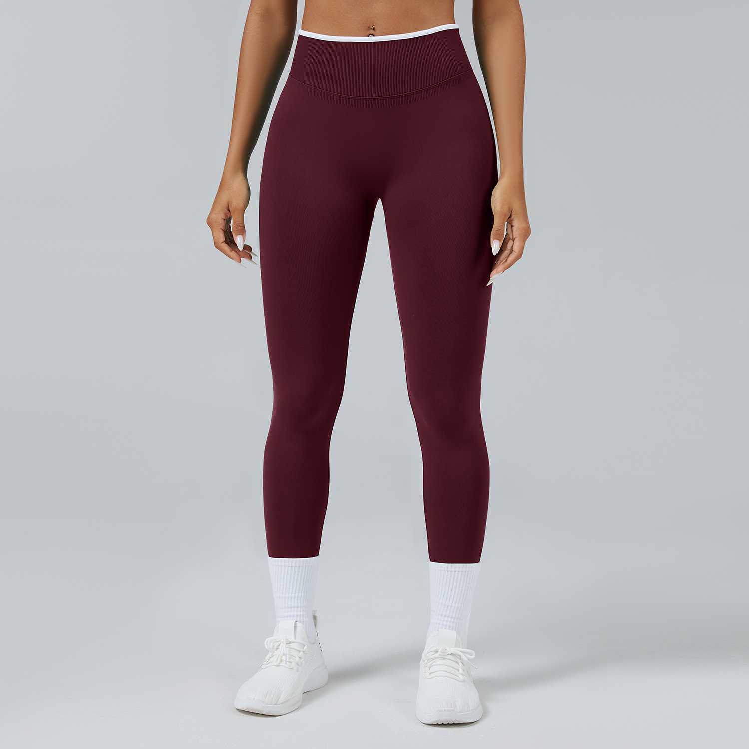 Vibecurve®Peach Hip Seamless Tummy Control Yoga Pants