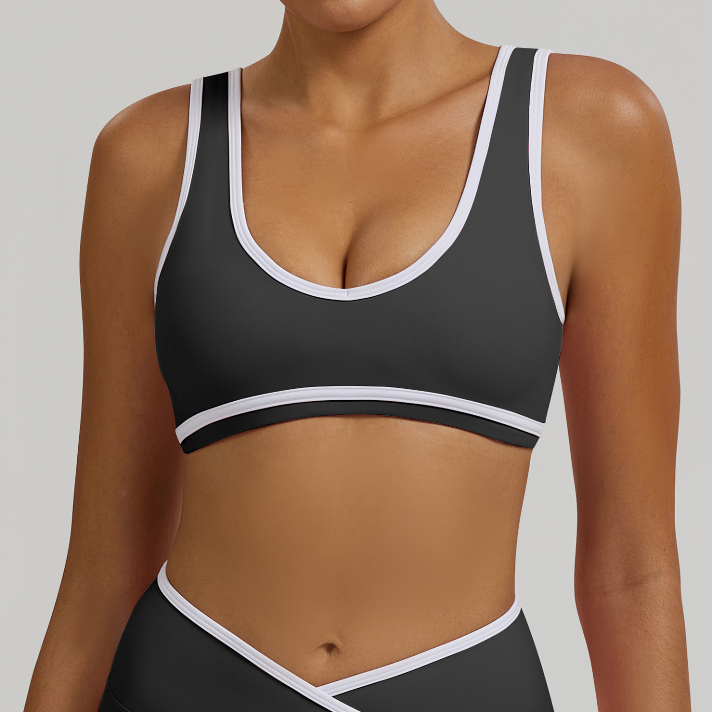 Elegant Corset Sports Bra