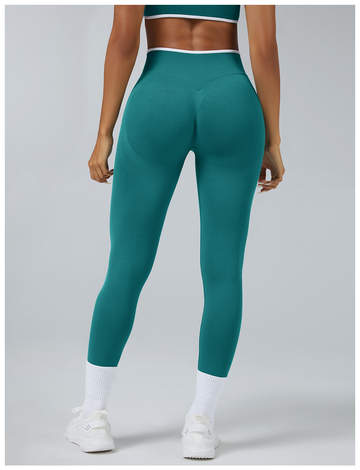 Vibecurve®Peach Hip Seamless Tummy Control Yoga Pants