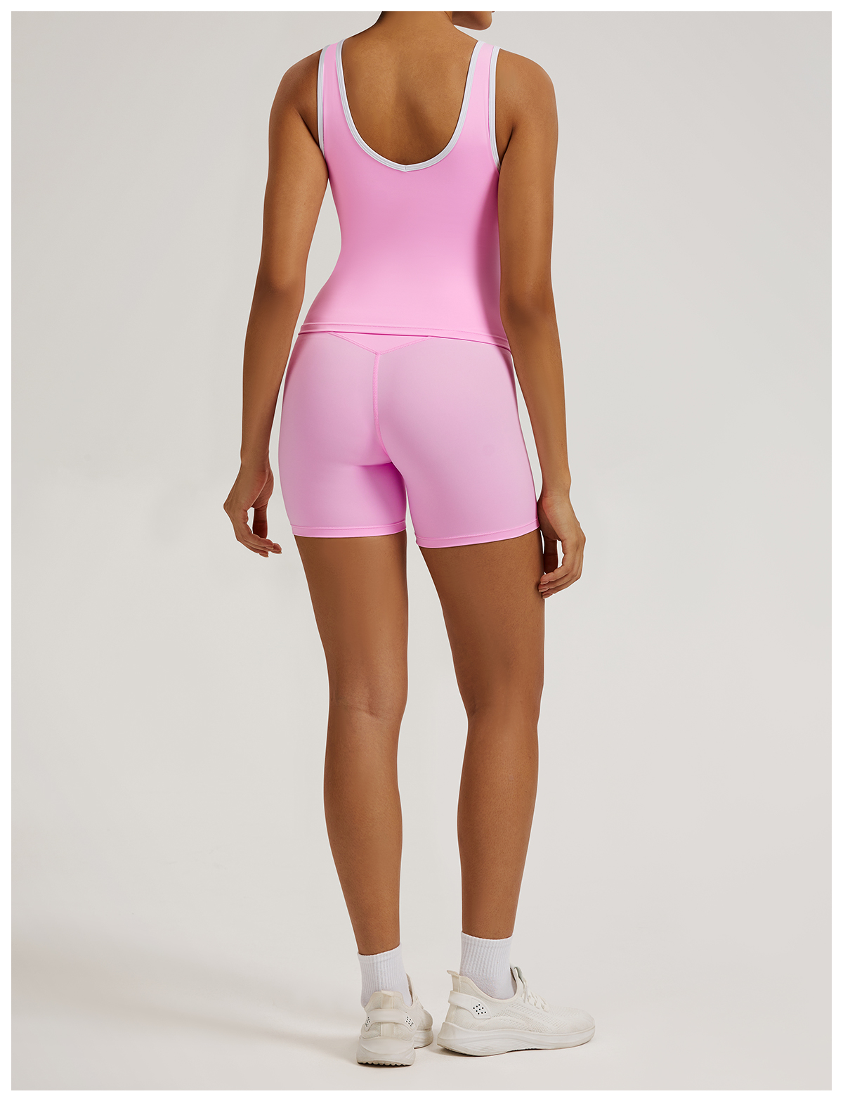 Vibecurve®Contrast Color Hollow Nude Yoga Bra
