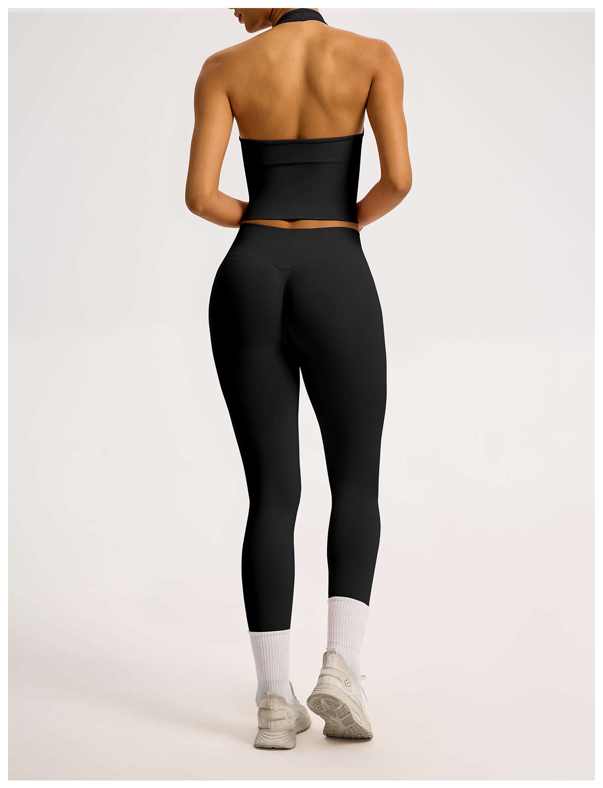 Vibecurve® Breathable Back-Enhancing Halterneck Yoga Bra