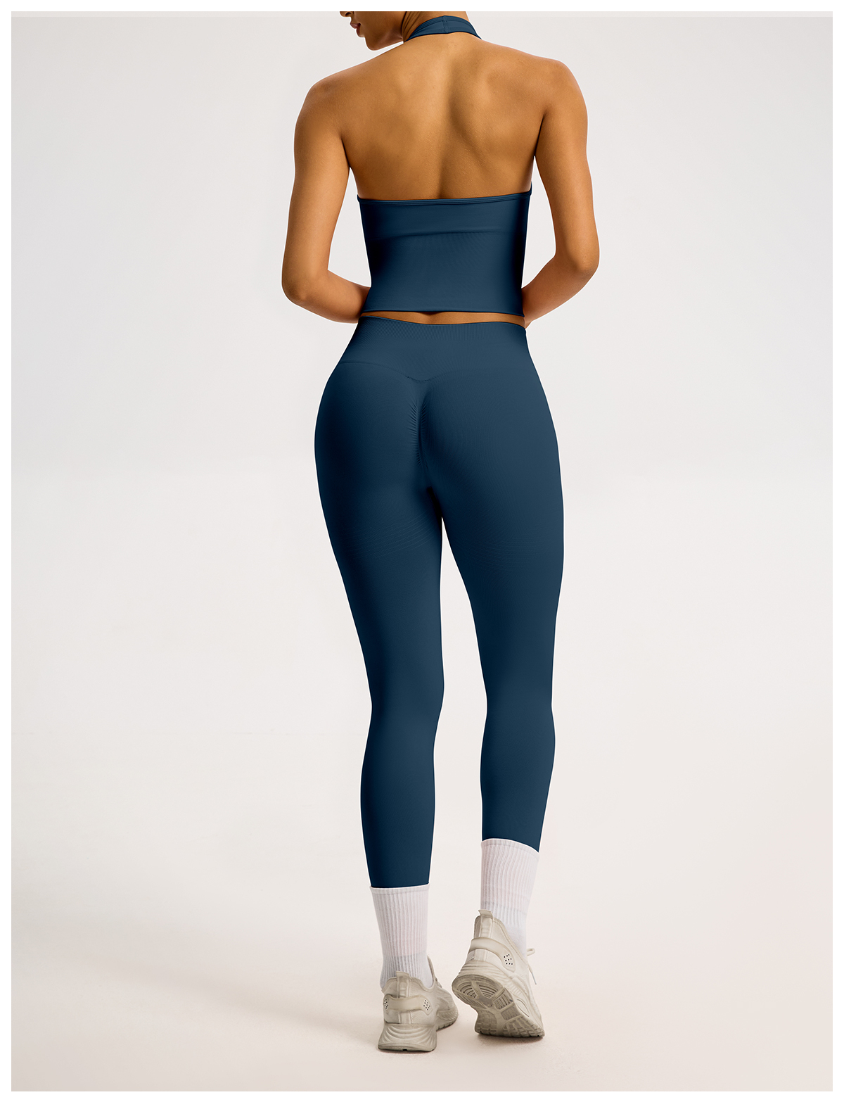 Vibecurve® Breathable Back-Enhancing Halterneck Yoga Bra