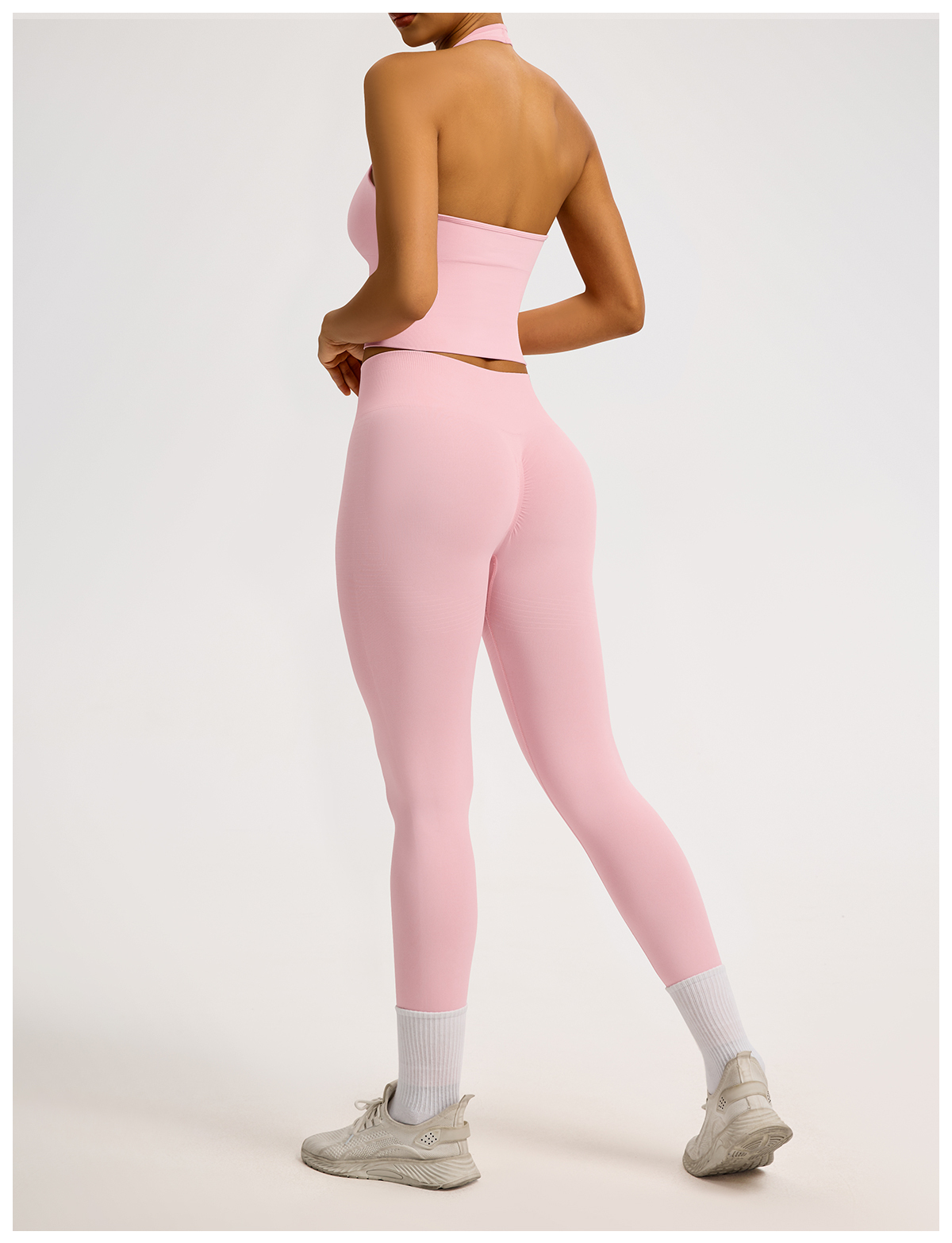 Vibecurve® Breathable Back-Enhancing Halterneck Yoga Bra