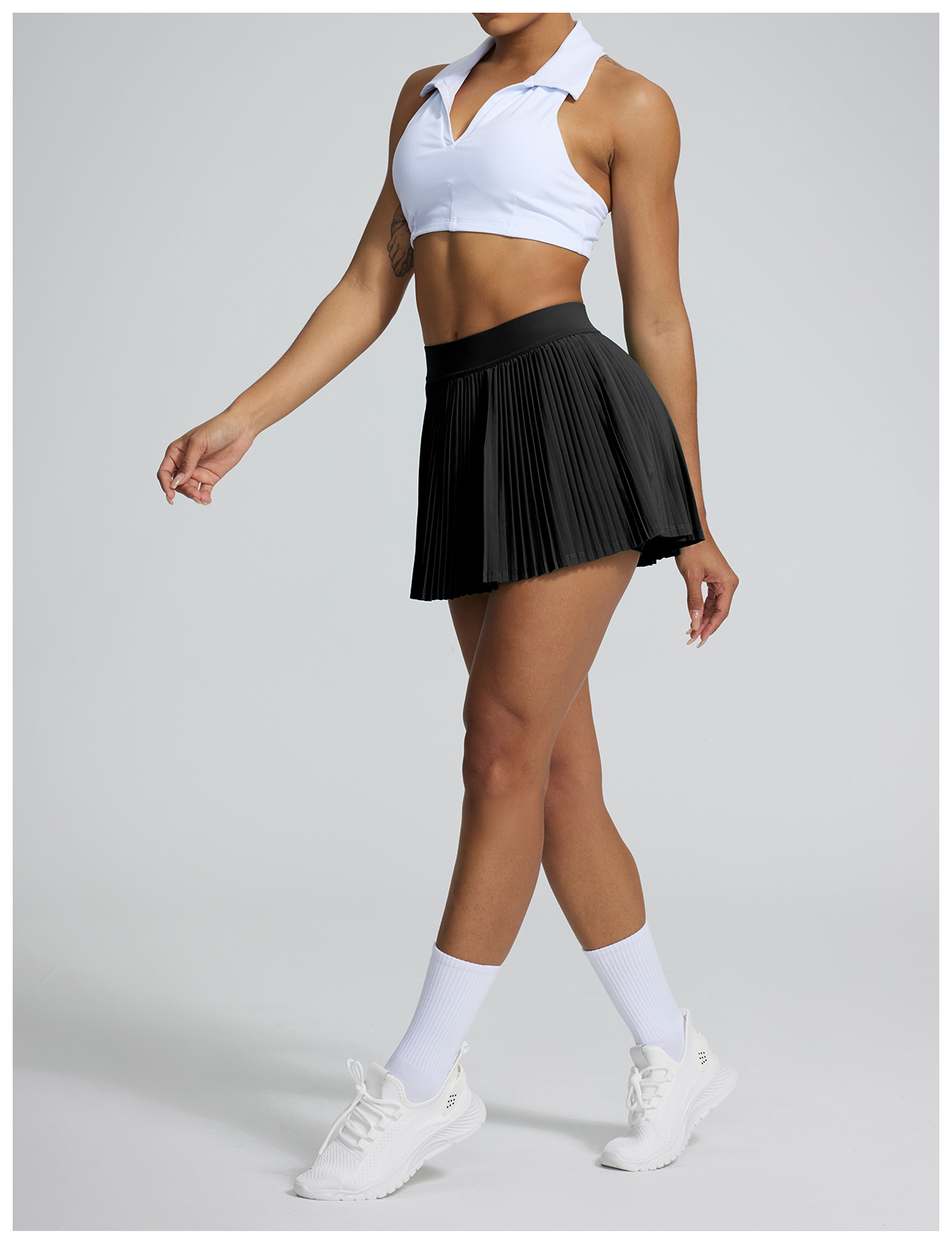 Vibecurve®Casual Pleated Sports Skirt