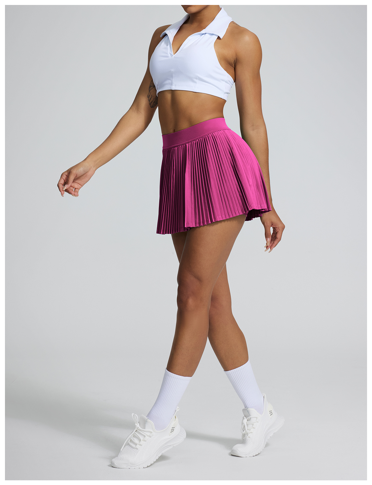 Vibecurve®Casual Pleated Sports Skirt