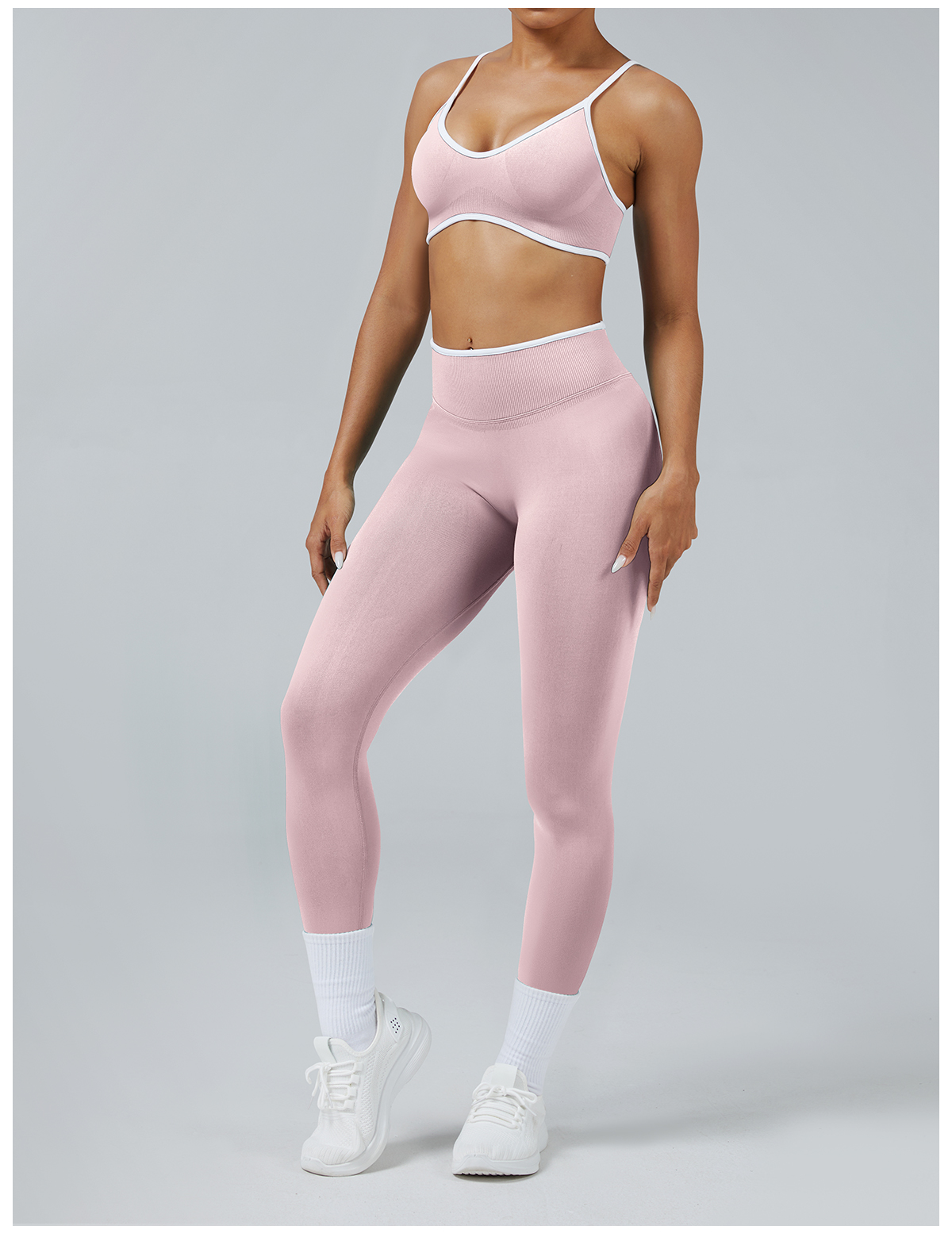 Vibecurve®Peach Hip Seamless Tummy Control Yoga Pants
