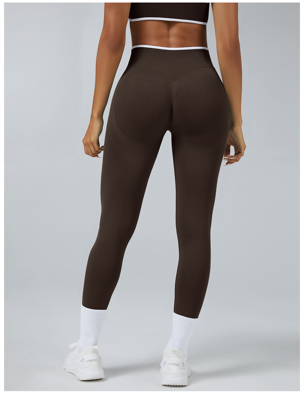 Vibecurve®Peach Hip Seamless Tummy Control Yoga Pants