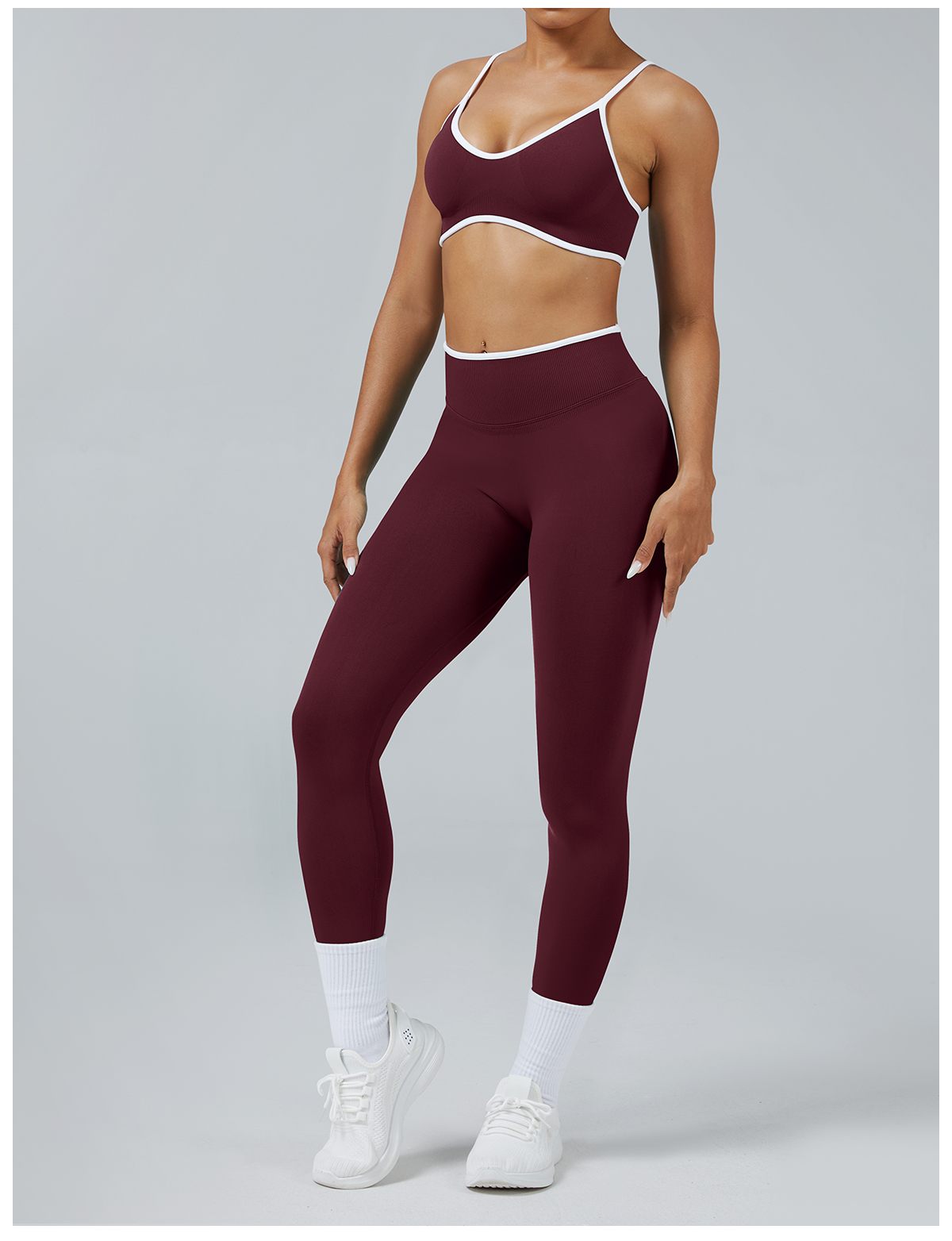 Vibecurve®Peach Hip Seamless Tummy Control Yoga Pants