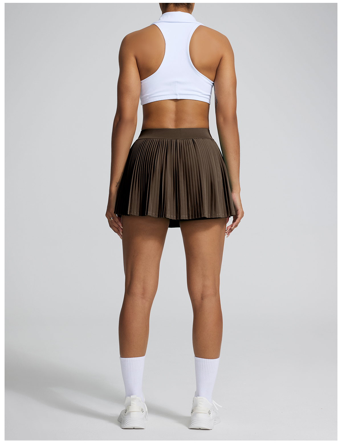 Vibecurve®Casual Pleated Sports Skirt