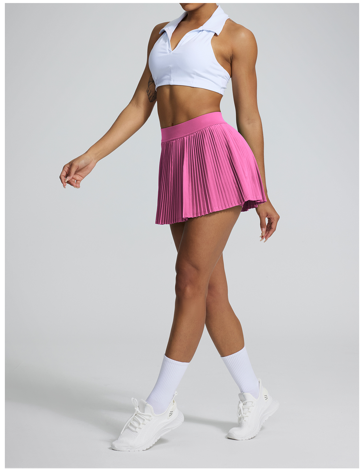 Vibecurve®Casual Pleated Sports Skirt