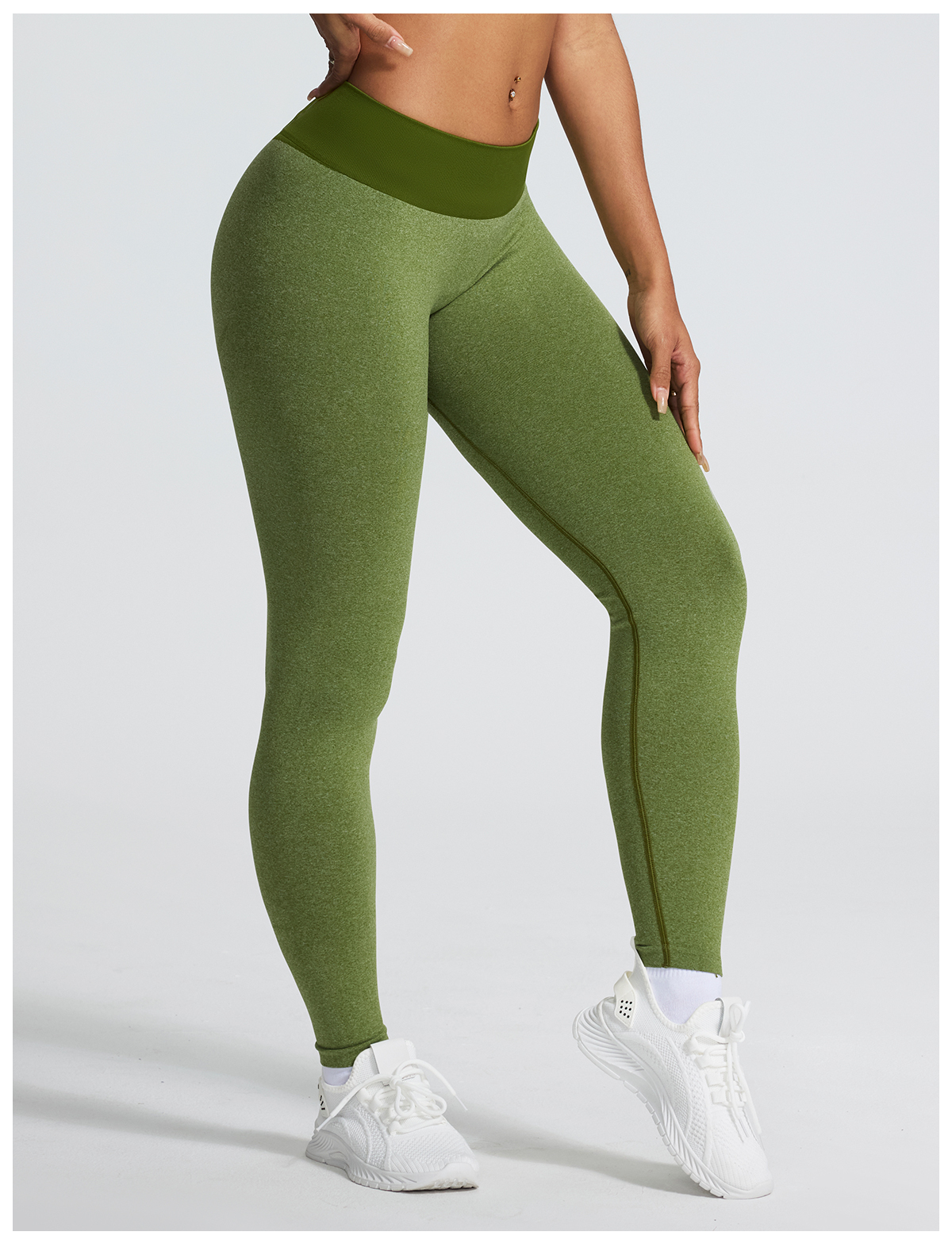 Vibecurve®Seamless high elastic yoga pants hip lift peach hip running sports fitness pants