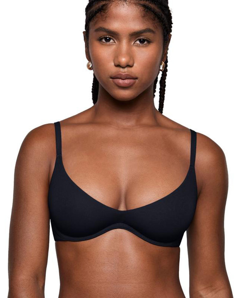 Vibecurve® Women's Plunge Bra - Unlined Underwire Sexy Demi Balconette