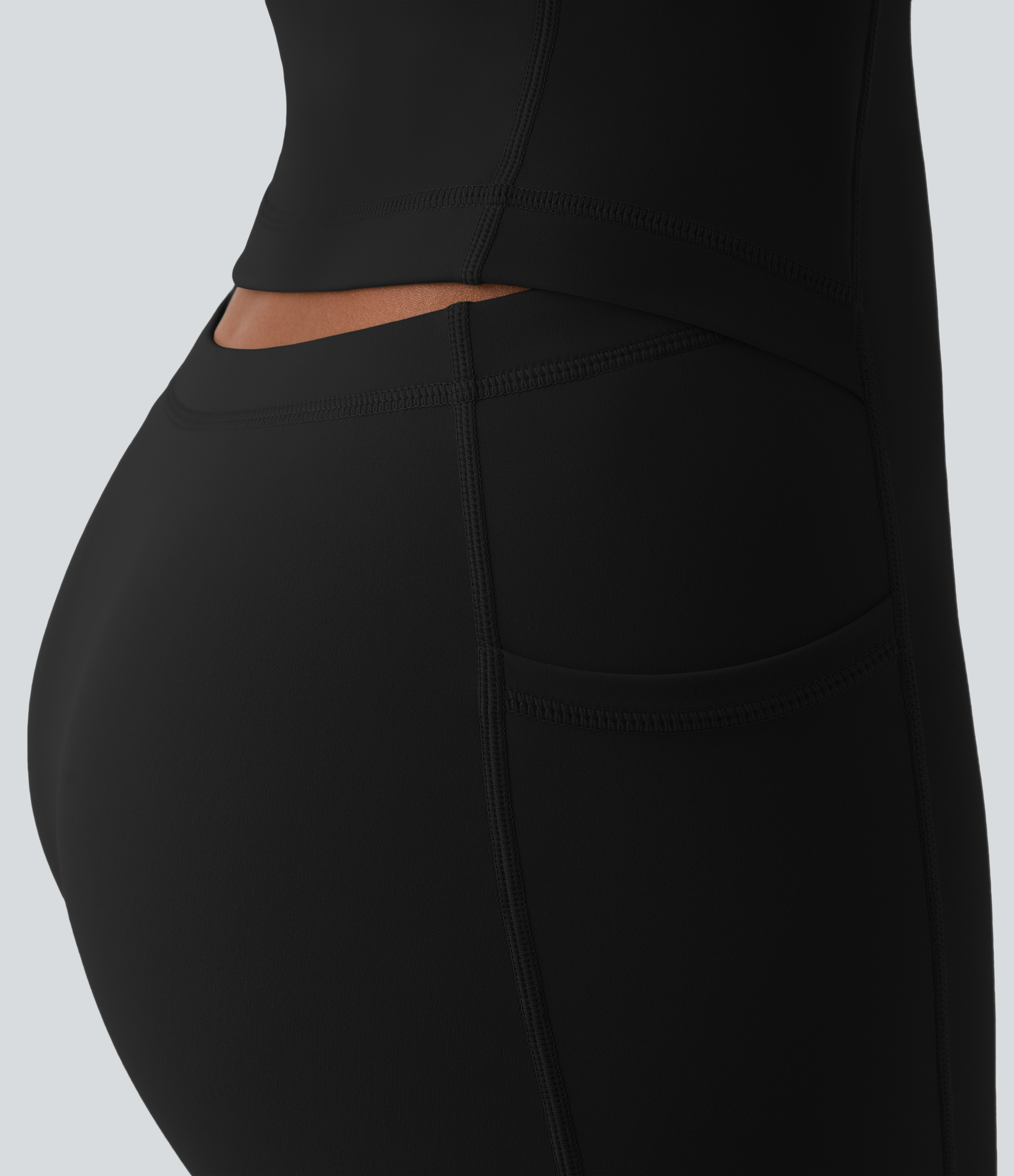 Vibecurve® Open Back Slip-On Sports Dress