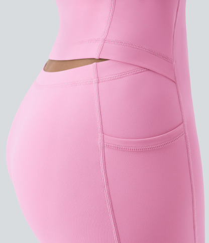 Vibecurve® Open Back Slip-On Sports Dress