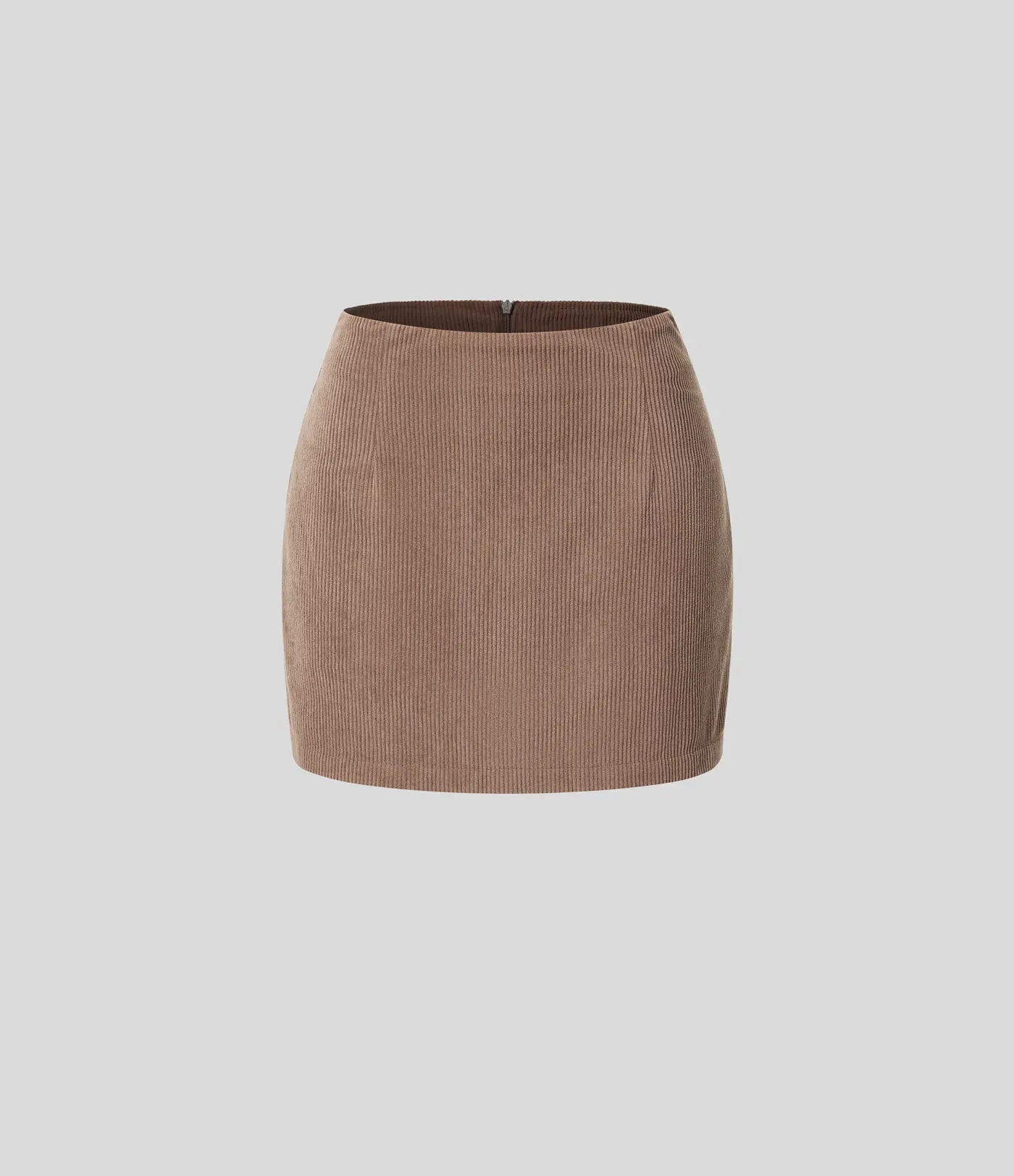 Women’s High Waisted 2-in-1 A Line Mini Corduroy Casual Skirt - Halara