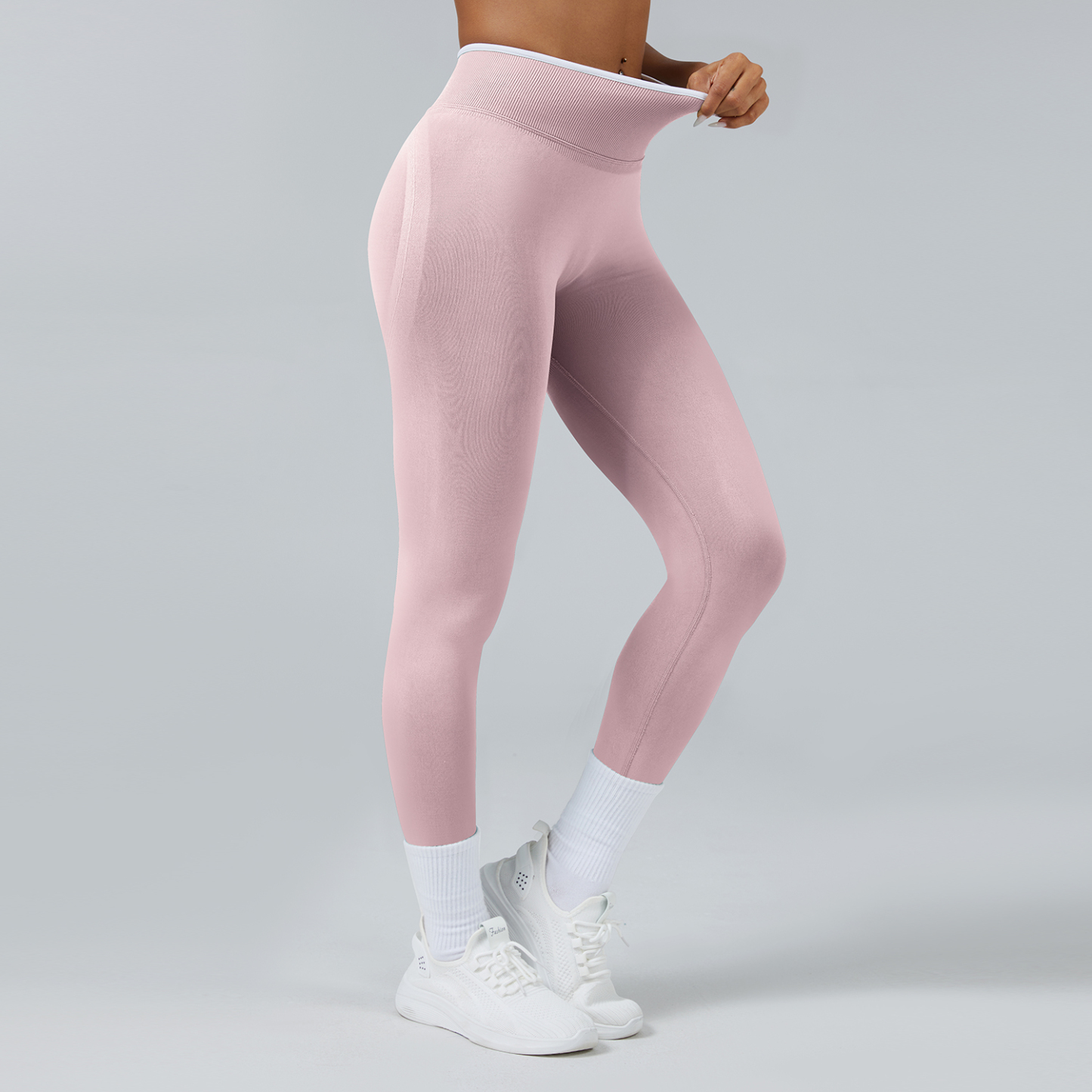 Vibecurve®Peach Hip Seamless Tummy Control Yoga Pants